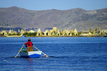 uros islands - lake titicaca, peru